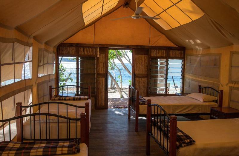 Вилла Barefoot Kuata Island Nathilau Point Экстерьер фото